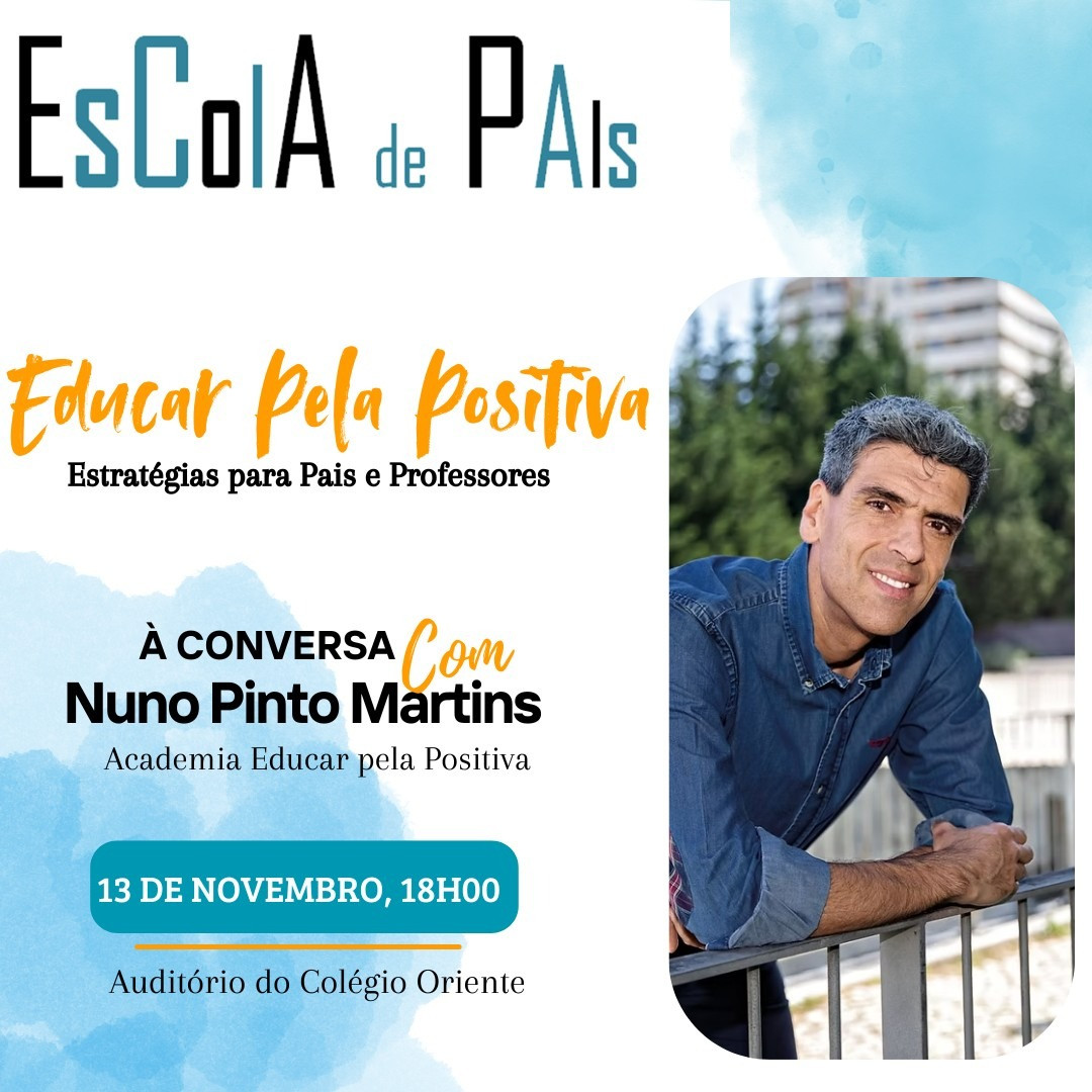Escola de Pais | "À conversa com Nuno Martins Pinto"